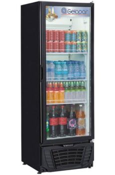 Expositor/Refrigerador Vertical Gelopar 414L – gptu-40PR 1 Porta – 220v